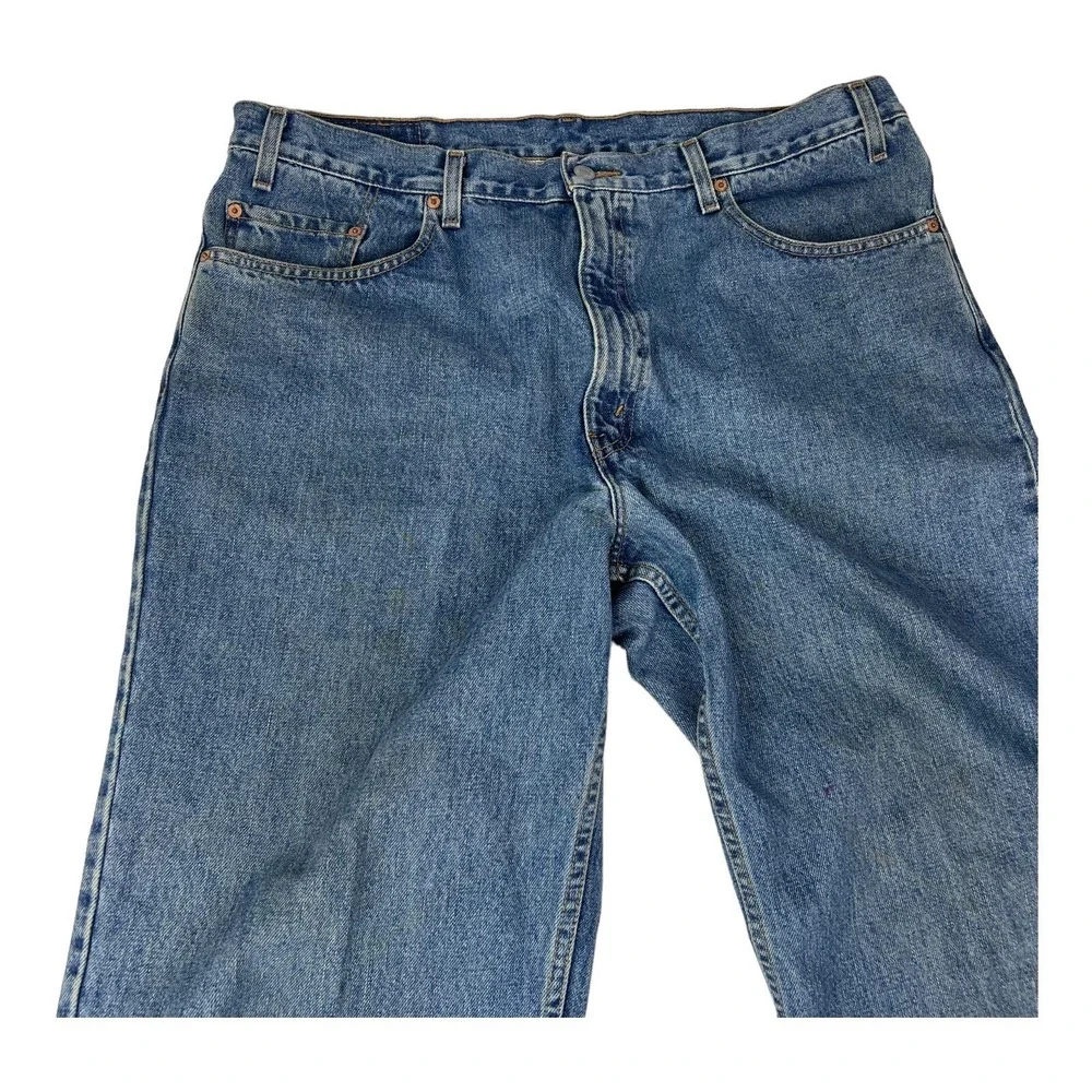 VTG Levi's Blue 550 Ct 5 Pocket Cotton Jeans Mens Size 40X34‎